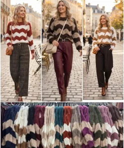 Swetry Damskie WŁOSKA,Size uni,paczka 6szt, mix kolor