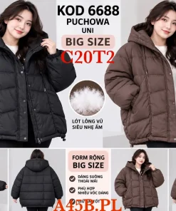 Kurtki Damskie,size uni,Paczka 6szt,1kolor