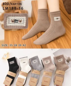 Skarpety Damskie,size 35-42,Paczka 40szt,mix kolor