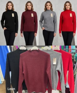 Swetry Damskie WŁOSKA,Size uni,paczka 6szt, mix kolor
