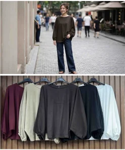 Bluzki Damskie WŁOSKA,Size uni,paczka 6szt, mix kolor