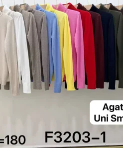 Swetry Damskie WŁOSKA,Size uni,paczka 6szt, mix kolor