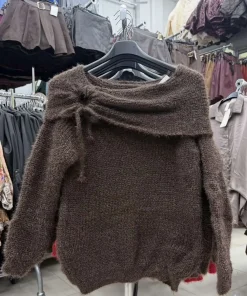 Swetry Damskie WŁOSKA,Size uni,paczka 6szt, mix kolor