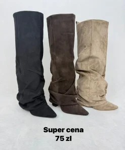 Buty Kozaki DAMSKIE (36-41, 12par)