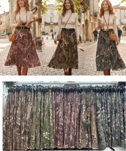 Spódnica długa Damskie WŁOSKA,Size uni,paczka 6szt, mix kolor