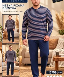 Piżamy MĘSKIE,Size l-4xl,Paczka 15szt,1kolor