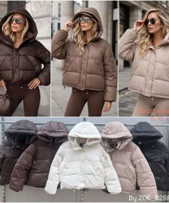 Kurtki Damskie WŁOSKA,Size uni,paczka 6szt, mix kolor