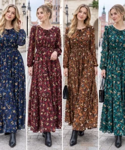 Sukienki Damskie WŁOSKA,Size uni,paczka 6szt, mix kolor