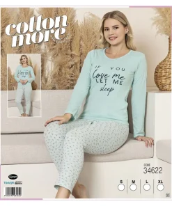 Piżama Damskie,size s-xl,Paczka 4szt,1 kolor