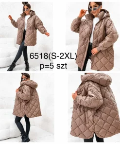 Kurtki damskie,size s-2xl,Paczka 5szt,1kolor