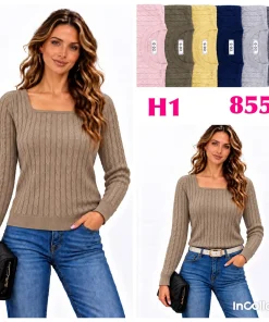 Swetry damskie ,size l/xl-2/3xl,Paczka 12szt,mix kolor