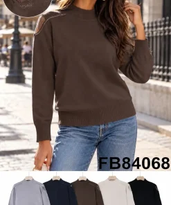Swetry Damskie,size s/m-m/l,Paczka 10szt,mix kolor