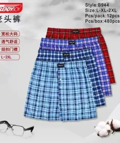 Bokserki MĘSKIE,size l-2xl,Paczka 24szt,mix kolor