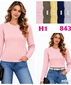 Swetry damskie ,size l/xl-2/3xl,Paczka 12szt,mix kolor