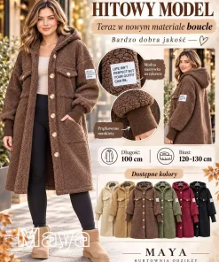 Płaszcz DAMSKA,size uni,Paczka 6szt,mix kolor