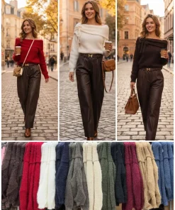 Swetry Damskie WŁOSKA,Size uni,paczka 6szt, mix kolor