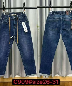 Jeansy Damskie,size 26-31,Paczka 12szt,1kolor