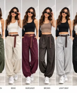 Spodnie DAMSKA,size uni,Paczka 6szt,mix kolor