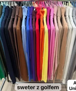 Swetry Damskie WŁOSKA,Size uni,paczka 6szt, mix kolor
