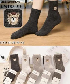 Skarpety Damskie,size 35-42,Paczka 40szt,mix kolor
