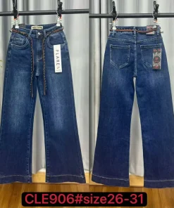 Jeansy Damskie,size 26-31,Paczka 12szt,1kolor