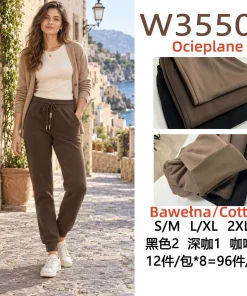 Spodnie Damskie,size s/m-2xl,Paczka 12szt,mix kolor