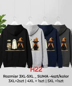 Bluzy Damskie,Size 3-5xl,Paczka 4szt,1kolor