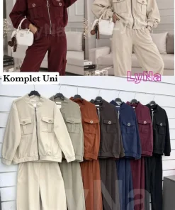 Komplety Damskie WŁOSKA,Size uni,paczka 6szt, mix kolor