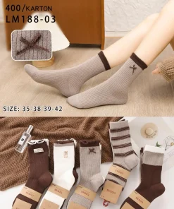 Skarpety Damskie,size 35-42,Paczka 40szt,mix kolor