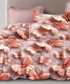 Komplet pościeli 5D 100% satyna - bawełna 4 Częściowy Rozmiar : 160/200