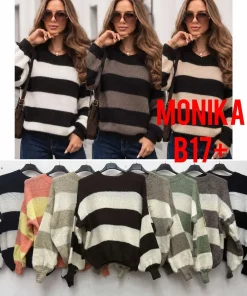 Swetry Damskie WŁOSKA,Size uni,paczka 6szt, mix kolor
