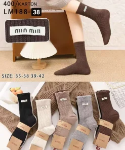 Skarpety Damskie,size 35-42,Paczka 40szt,mix kolor