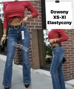 Jeansy Damskie,Size xs-xl,Paczka 10szt,1kolor