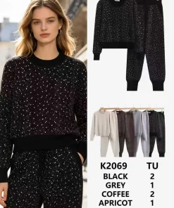 Komplety Damskie,size uni,Paczka 12szt,mix kolor