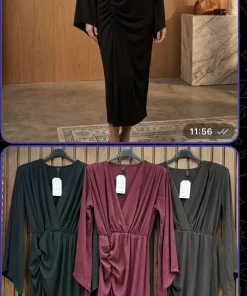 Sukienki Damskie WŁOSKA,Size uni,paczka 6szt, mix kolor