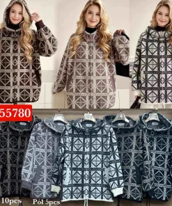 Kurtki DAMSKA,size uni,Paczka 5szt,mix kolor
