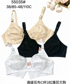 Biustonosz C Damskie,size 38/85-48/110,Paczka 12szt,1kolor