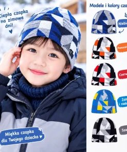 Czapki DZIECIĘCA,Paczka 12szt,mix kolor