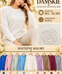 Swetry damskie ,size m/l-xl/2xl,Paczka 10szt,mix kolor