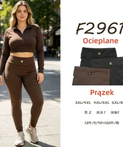 Leginsy Damskie,size 3/4-5/6xl,Paczka 12szt,mix kolor