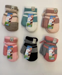 Rękawiczki DZIECIĘCA,Paczka 12szt,mix kolor