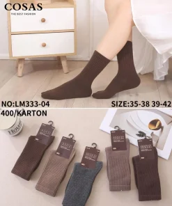 Skarpety Damskie,size 35-42,Paczka 40szt,mix kolor