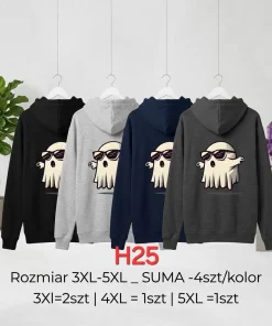 Bluzy Damskie,Size 3-5xl,Paczka 4szt,1kolor
