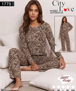 Piżama Damskie,size s-2xl,Paczka 10szt,1kolor