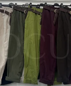 Spodnie Damskie WŁOSKA,Size uni,paczka 6szt, mix kolor