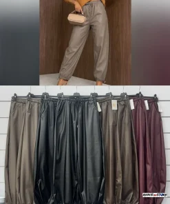 Spodnie skórzane Damskie WŁOSKA,Size uni,paczka 6szt, mix kolor