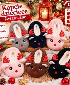 Kapcie DZIECIĘCE,Size 24-35,Paczka 24szt,mix kolor