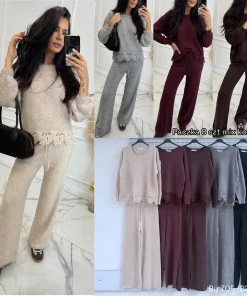 Komplety Damskie WŁOSKA,Size uni,paczka 6szt, mix kolor