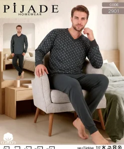 Piżamy MĘSKIE,Size m-3xl,Paczka 12szt,1 kolor