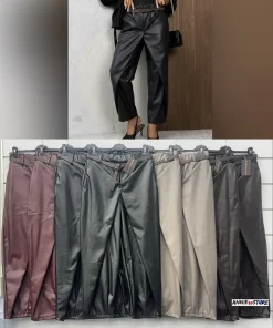Spodnie skórzane Damskie WŁOSKA,Size uni,paczka 6szt, mix kolor